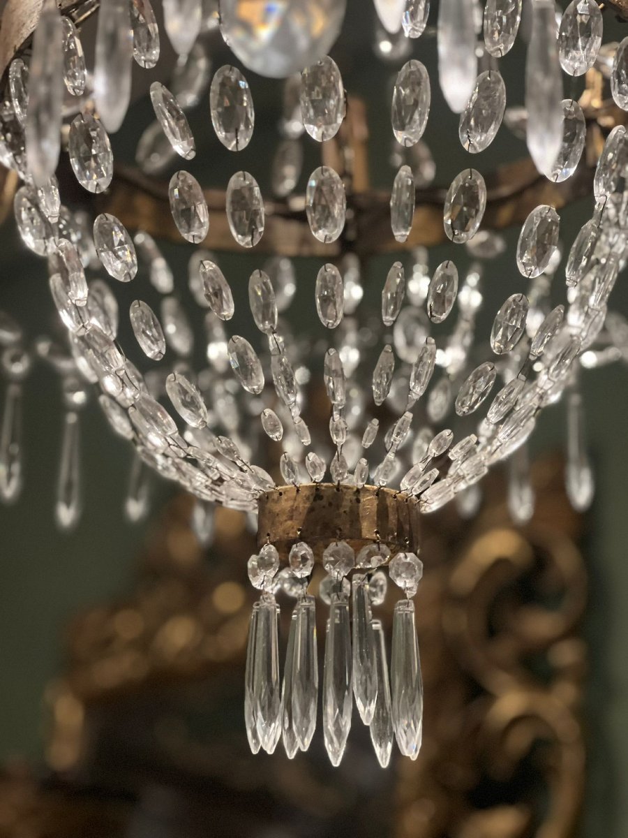 20th Century Six-light Chandelier-photo-4