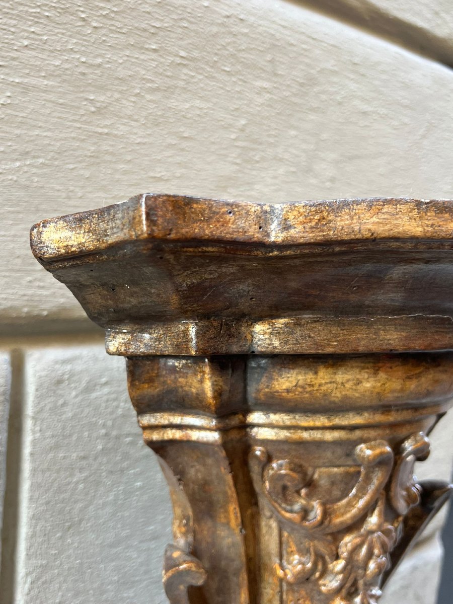 Pair Of Corner Consoles-photo-2
