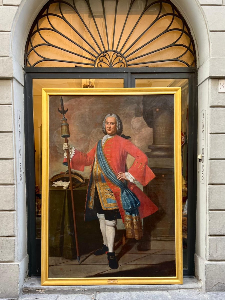 Venetian Painting Depicting Admiral-photo-4