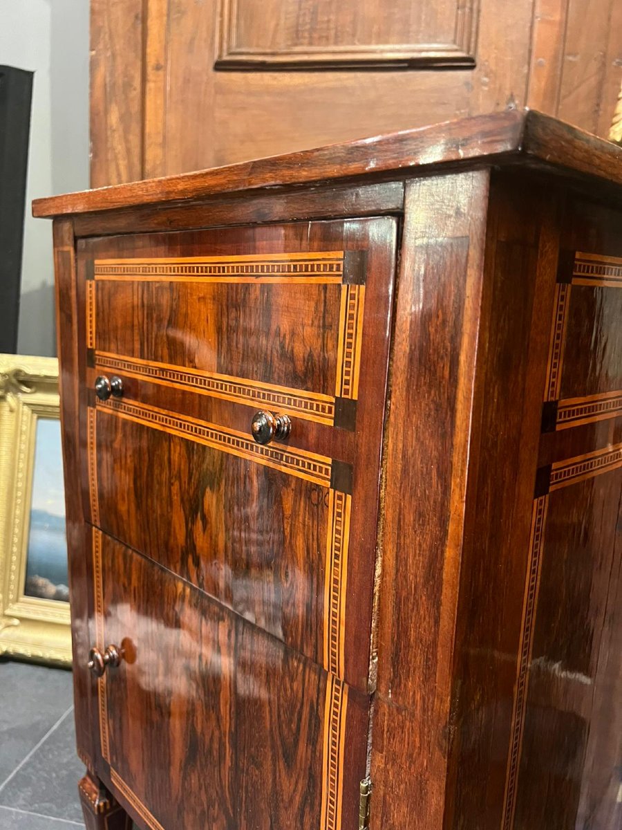 Pair Of Louis XVI Bedside Tables-photo-2