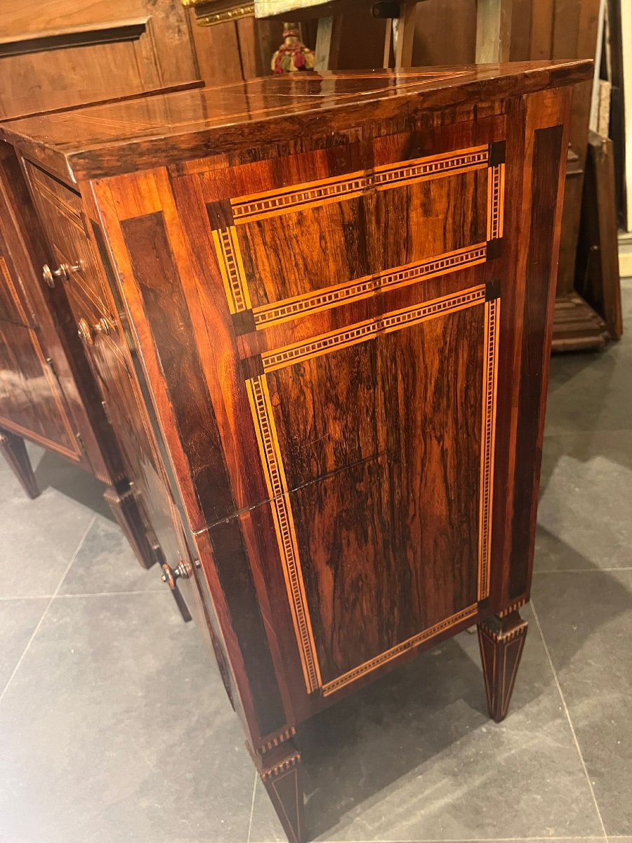 Pair Of Louis XVI Bedside Tables-photo-4