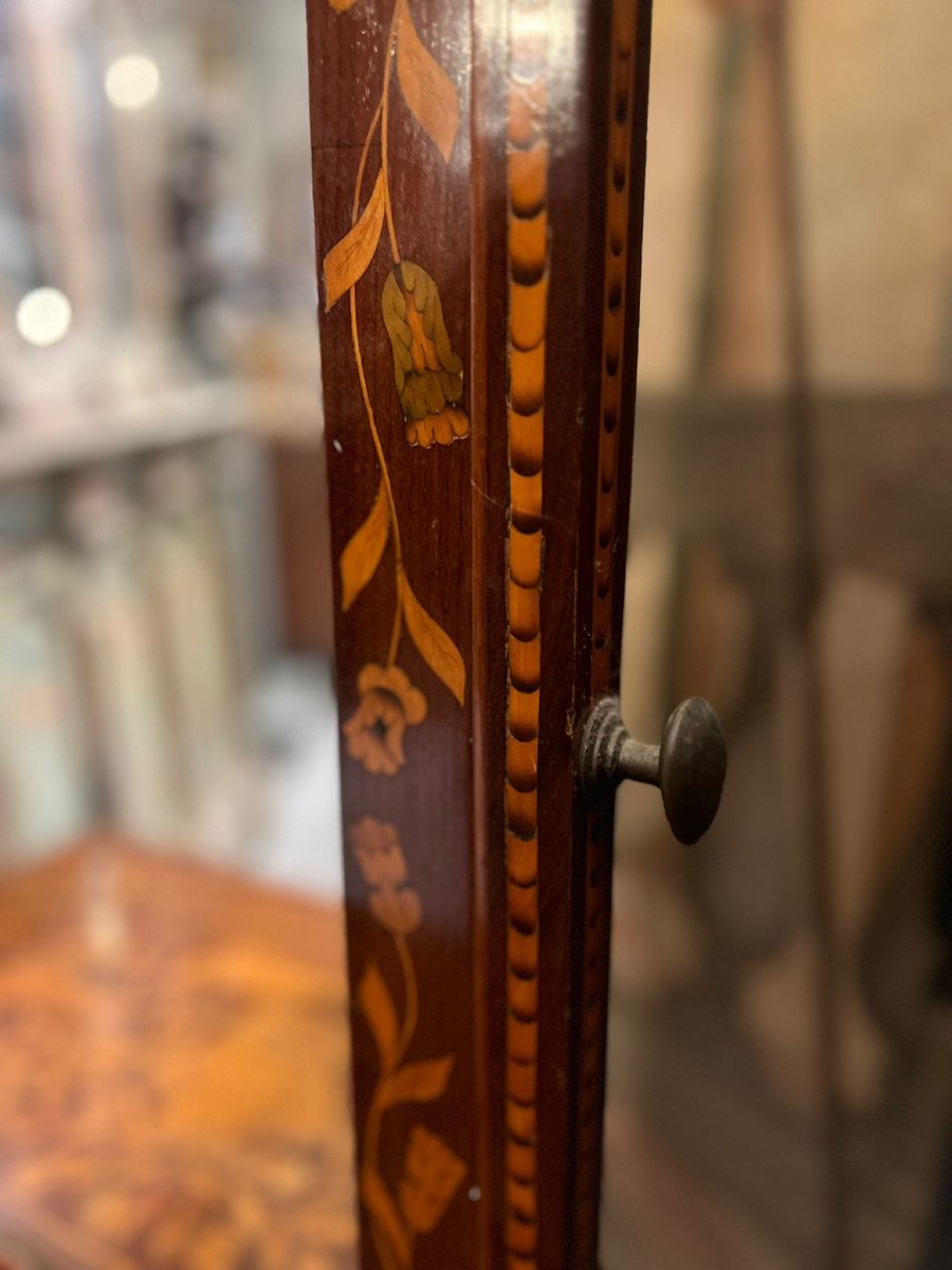 Inlaid Dressing Table With Tilting Mirror-photo-2