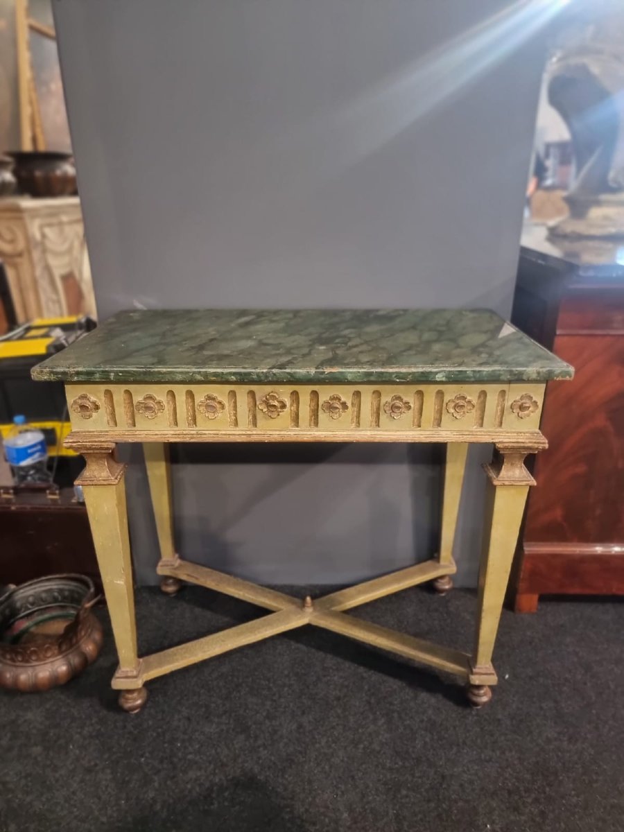 Pair Of Louis XVI Consoles-photo-4