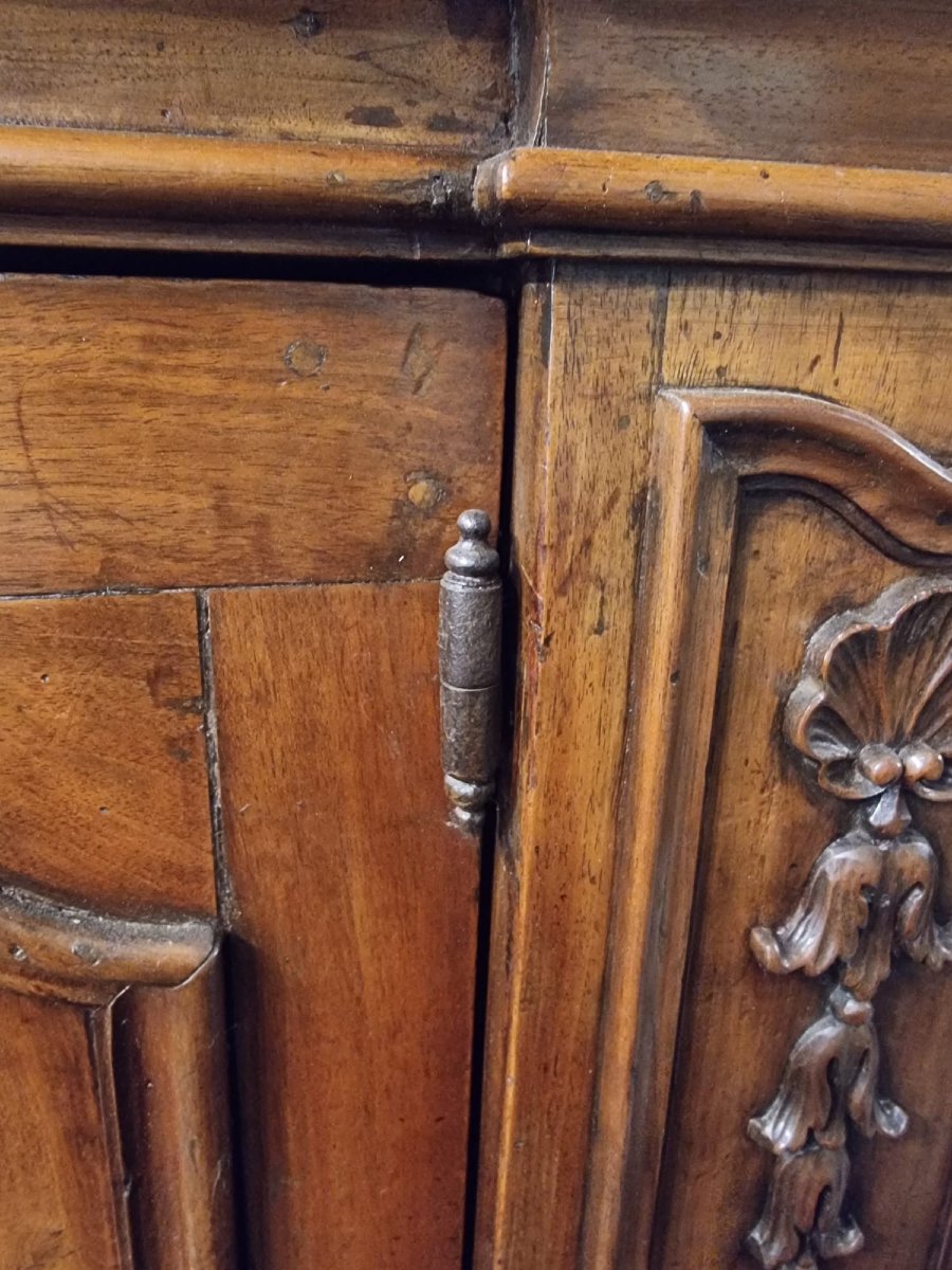 Buffet en bois de noyer-photo-2