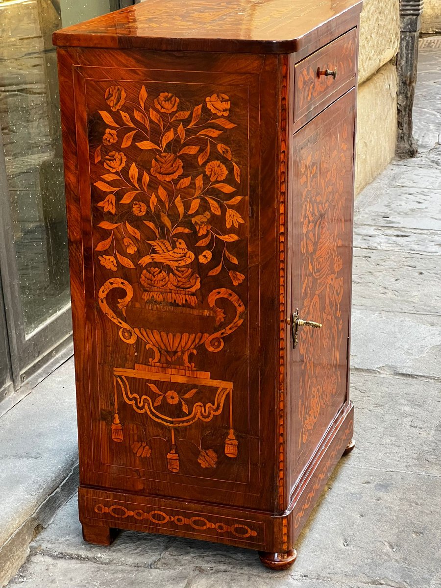 Inlaid Bedside Table-photo-3