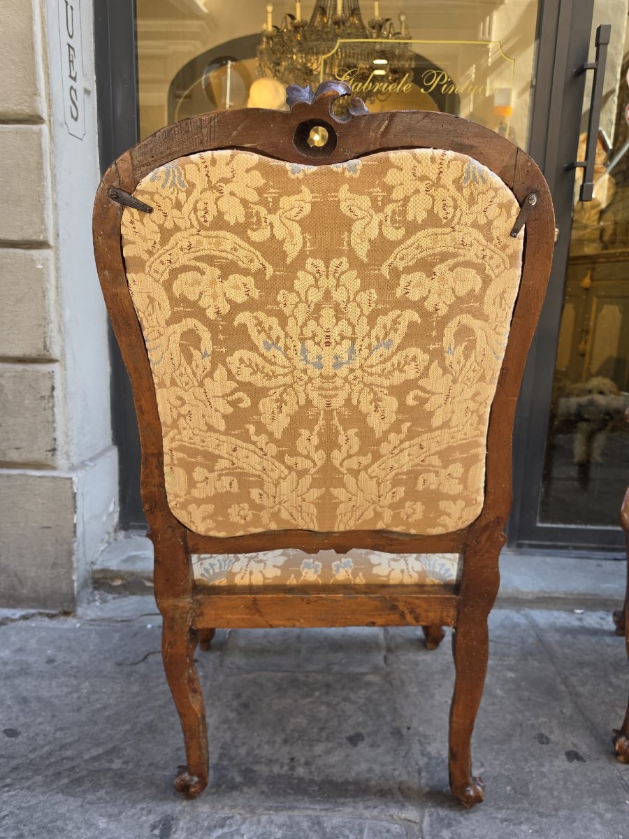 Pair Of Louis XV Style Armchairs-photo-4