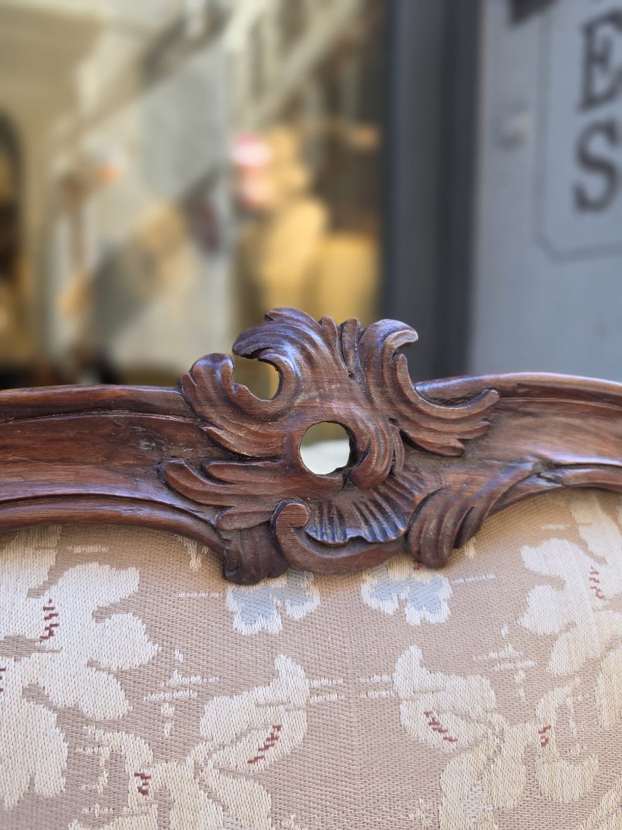 Pair Of Louis XV Style Armchairs-photo-5