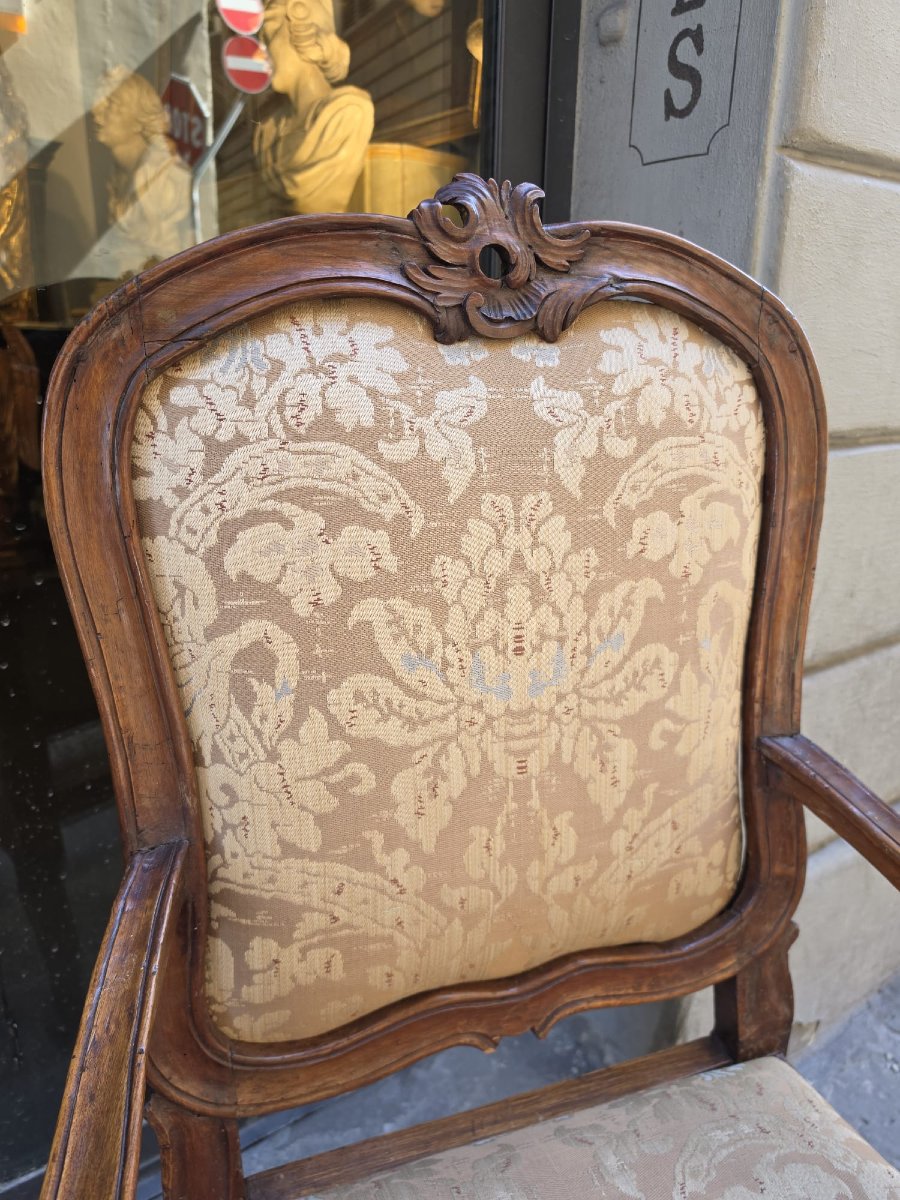 Pair Of Louis XV Style Armchairs-photo-6