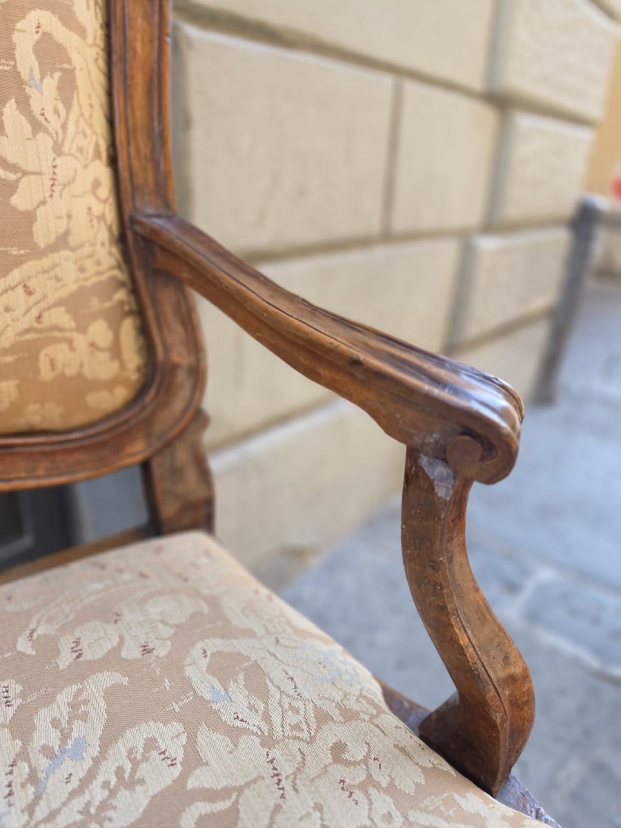 Pair Of Louis XV Style Armchairs-photo-7