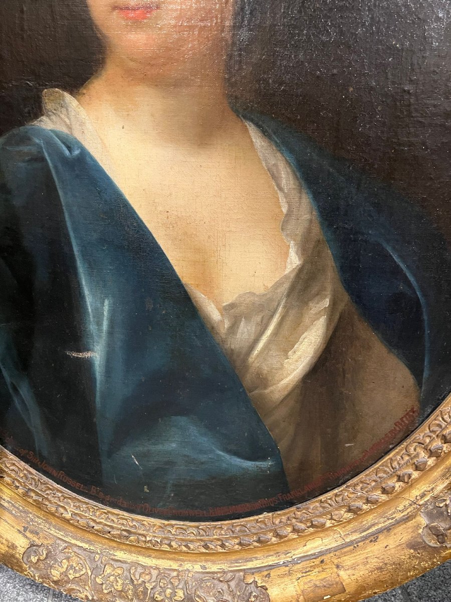 Oil Painting Of A Noblewoman-photo-3