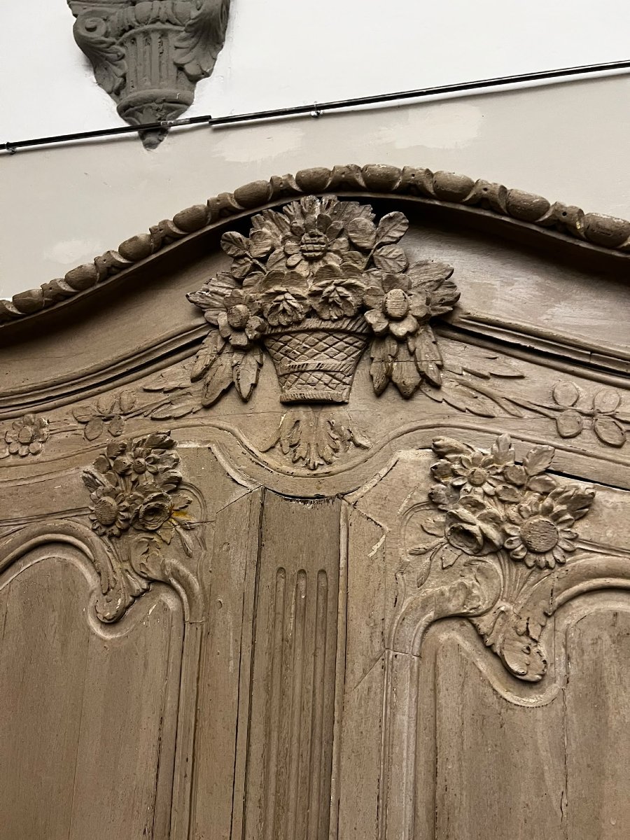 Grande armoire peinte-photo-4