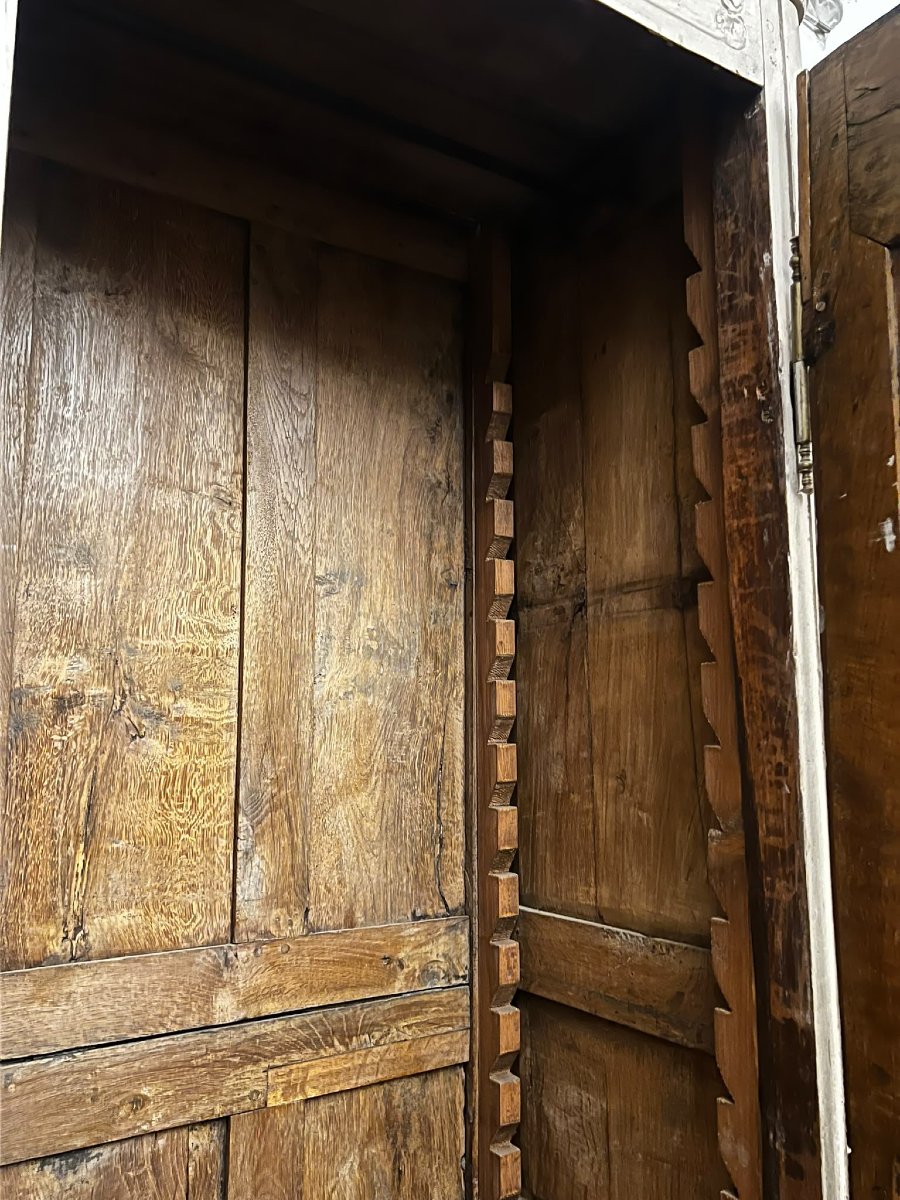 Grande armoire peinte-photo-4