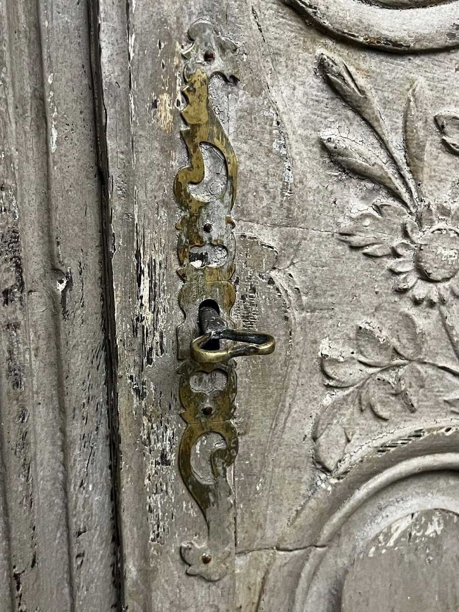 Grande armoire peinte-photo-6
