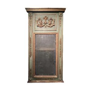 18th Century Painted Mirror