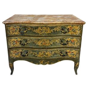 Painted Chest Of Drawers With Three Drawers