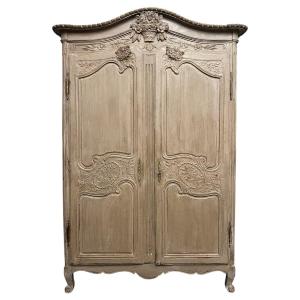 Grande armoire peinte