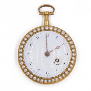 Antique Gold Pocket Watch Signed Gray & Son London, First Half Of The 800th Century