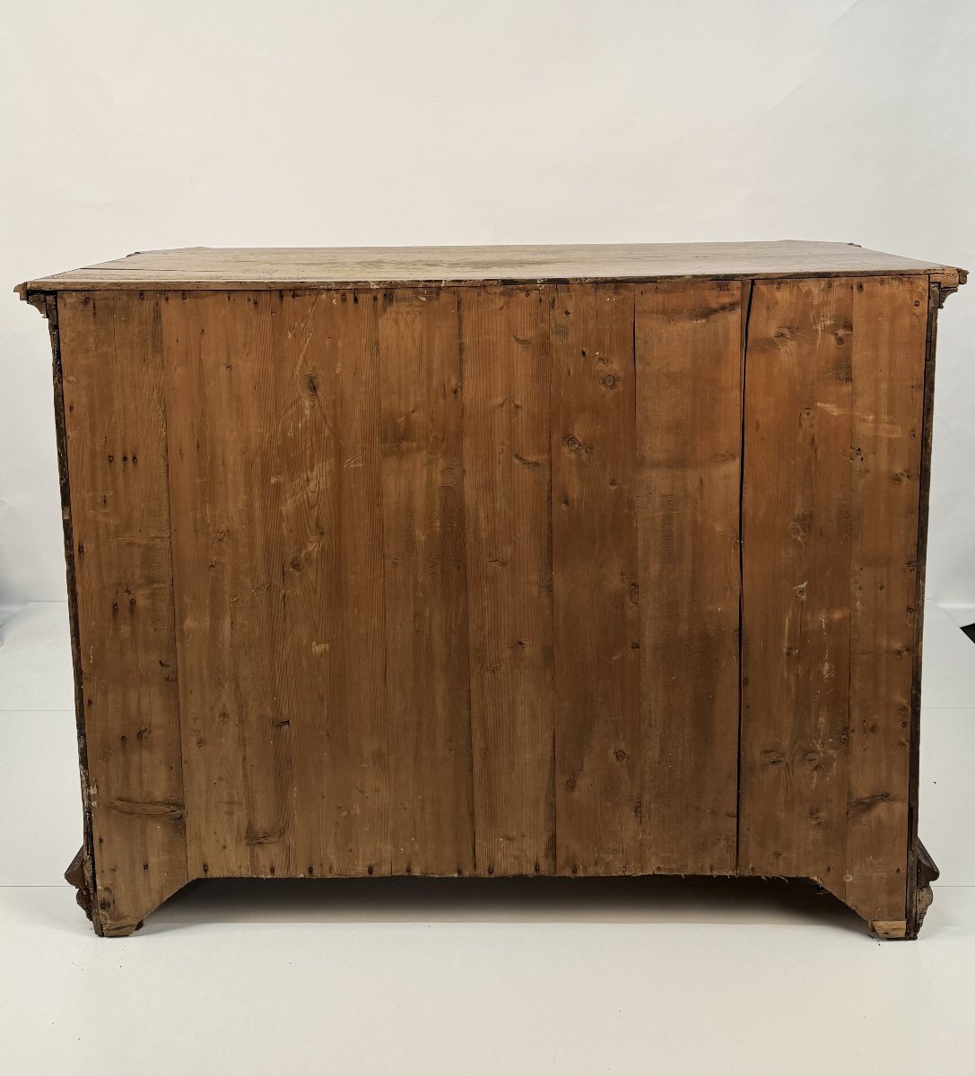 Chest Of Drawers In Walnut, Lombardy, 17th Century-photo-2