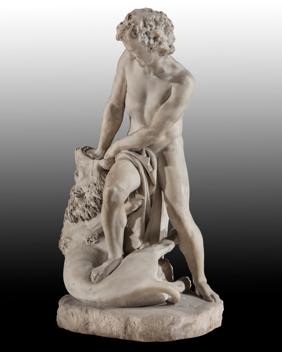 Carlo Romano, "Samson mutilant le lion"-photo-4