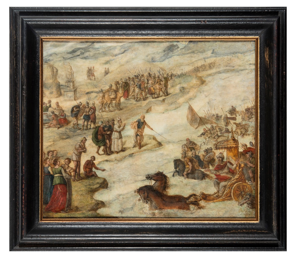 Antonio Tempesta (circle), "moses Parting The Waters Of The Red Sea"