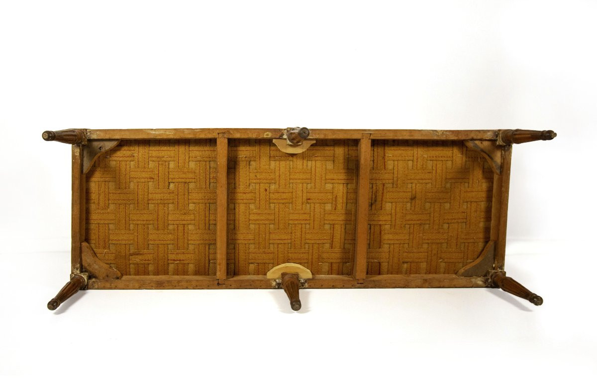 Walnut Sofa, Veneto, Late 18th Century-photo-4
