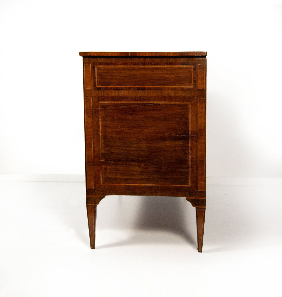 Chest Of Drawers Veneered In Rosewood And Various Woods, Late 18th/early 19th Century-photo-3
