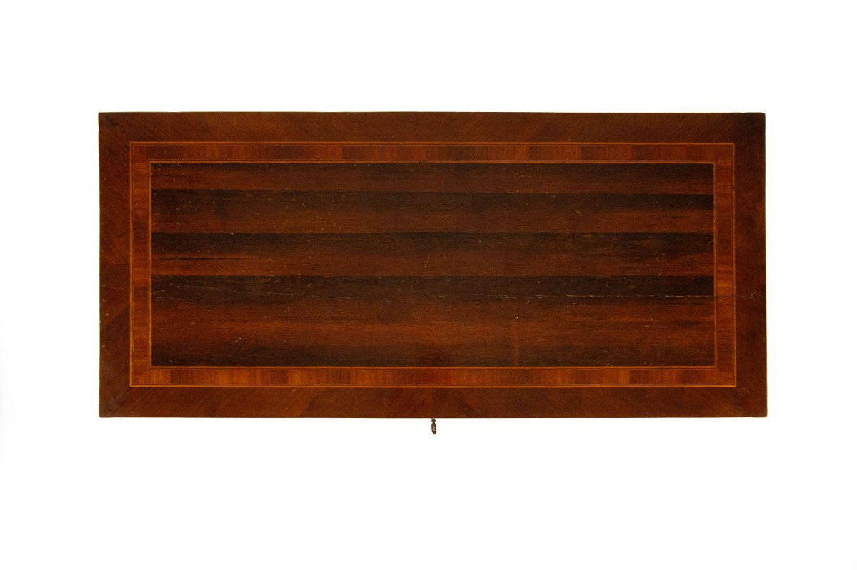Chest Of Drawers Veneered In Rosewood And Various Woods, Late 18th/early 19th Century-photo-1