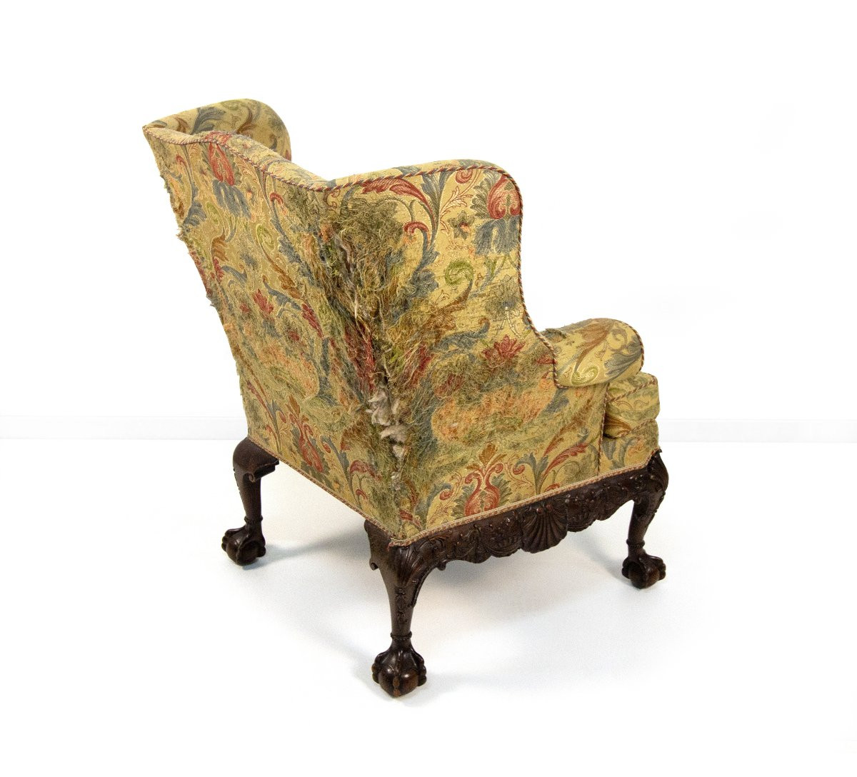 Mahogany Armchair, England, 19th Century-photo-2