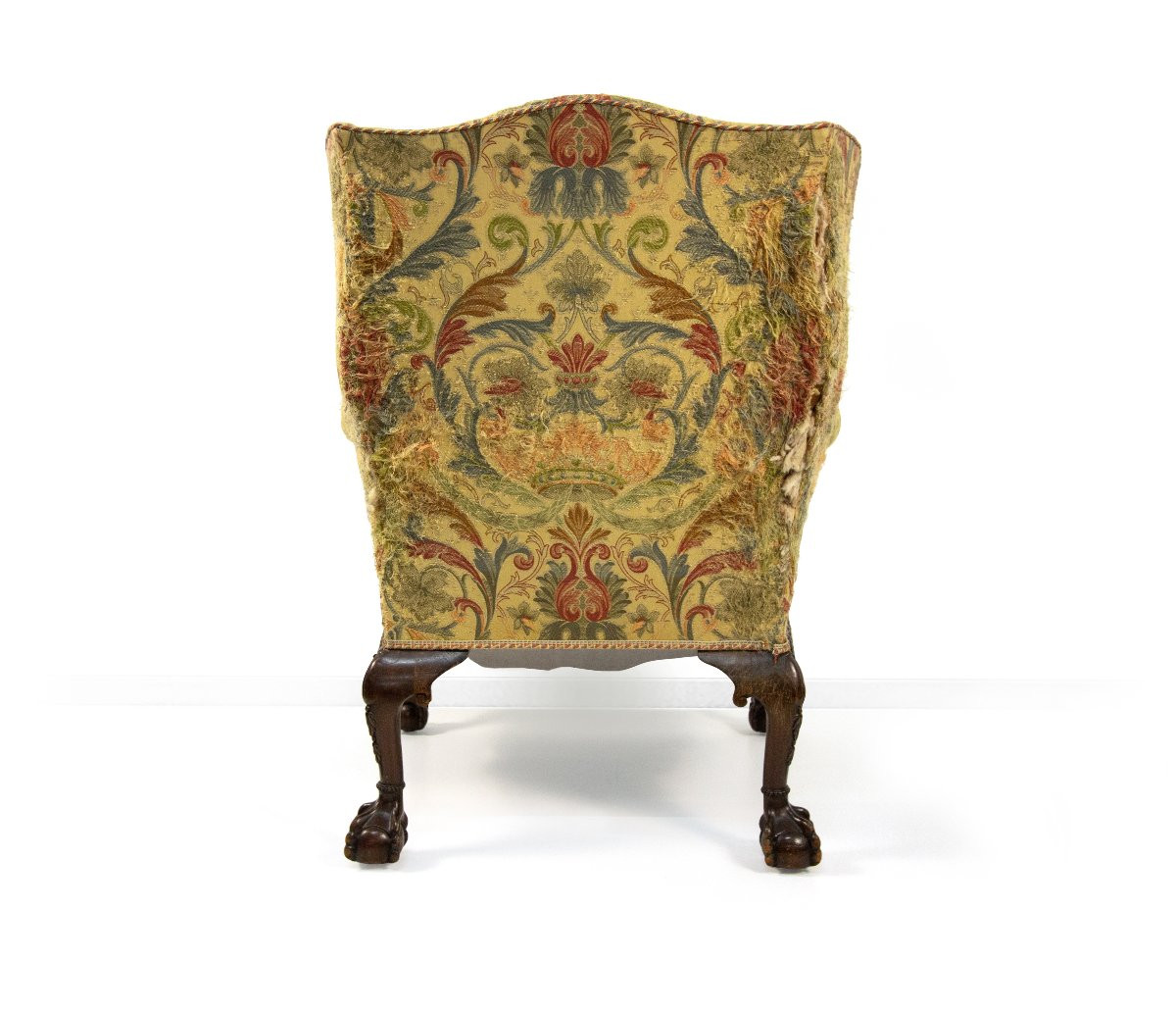 Mahogany Armchair, England, 19th Century-photo-3