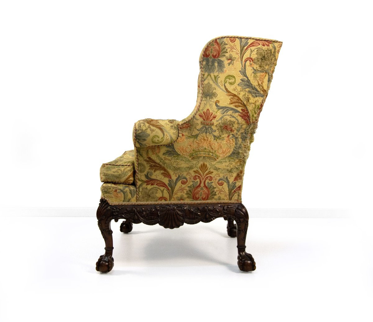 Mahogany Armchair, England, 19th Century-photo-4