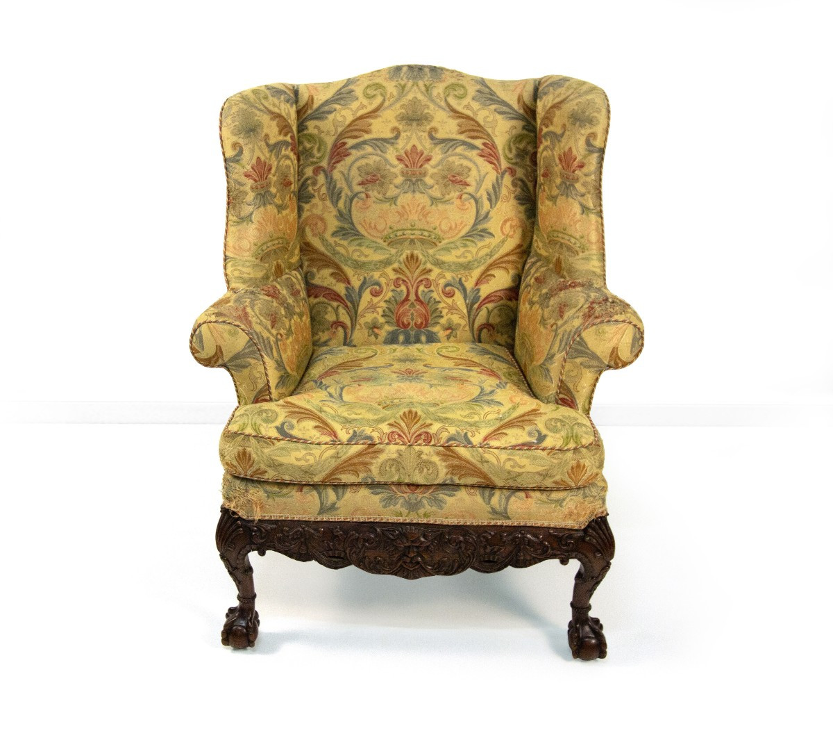 Mahogany Armchair, England, 19th Century