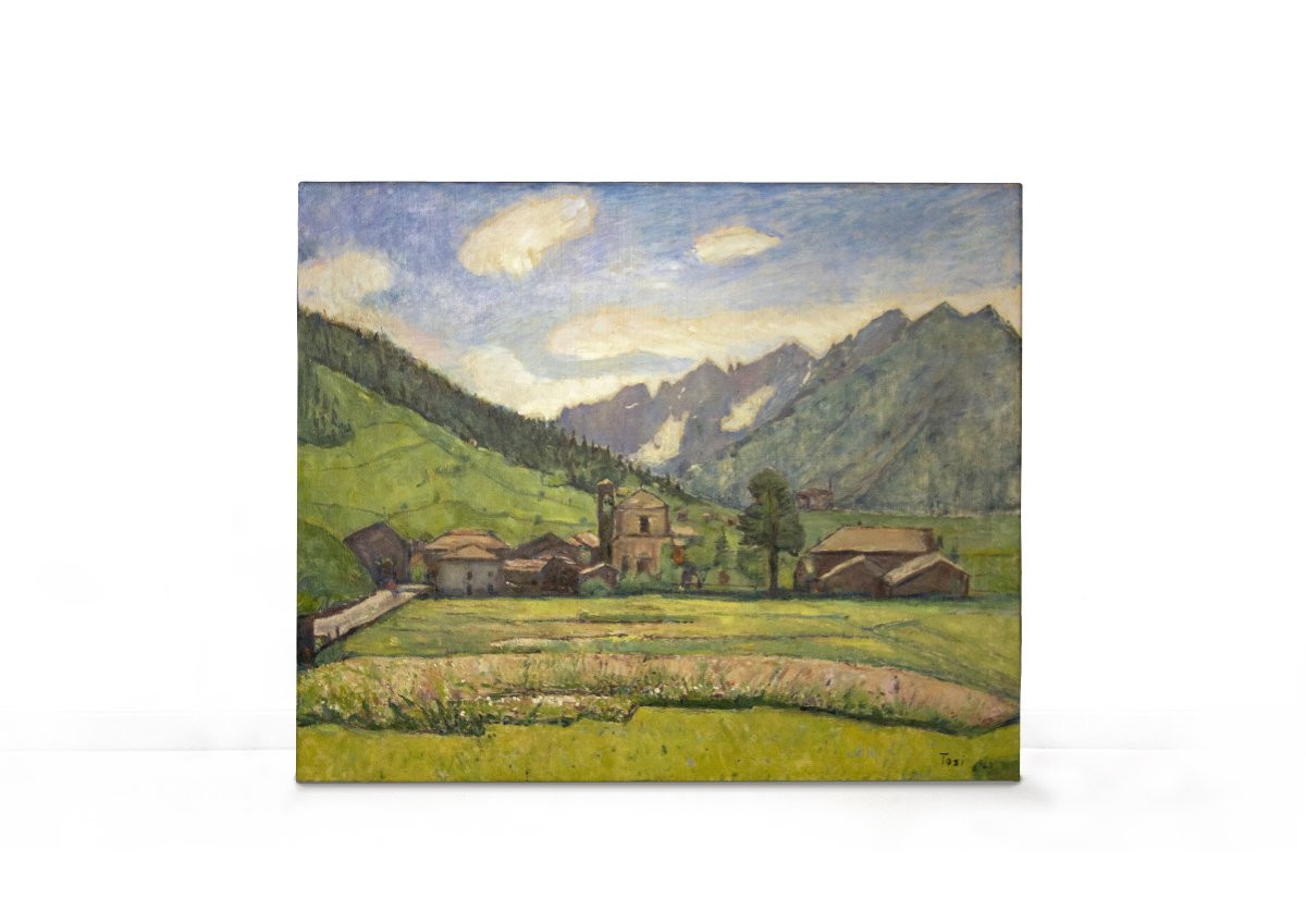 Arturo Tosi (busto Arsizio, 1871 - Milan, 1956) "barzesto", 1923-photo-4