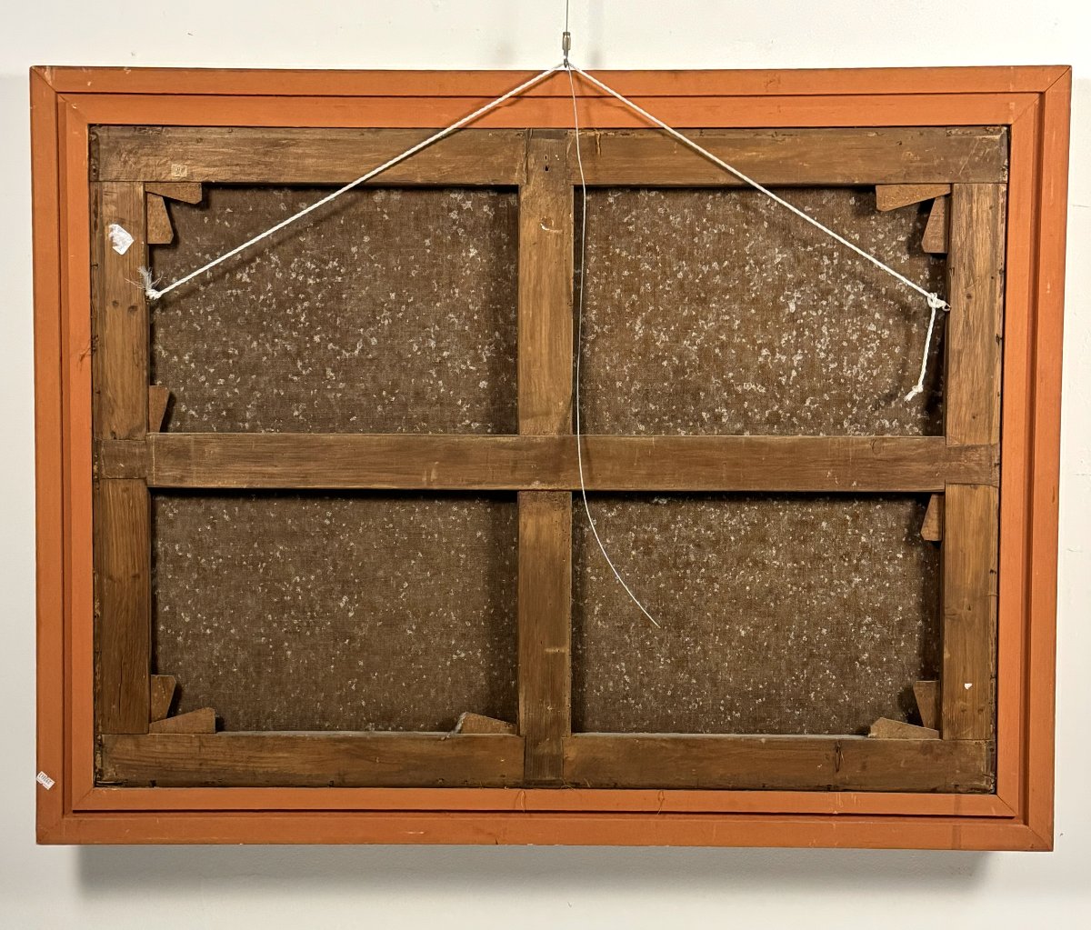 Anonyme, début du XIXe siècle, Scène de genre dans un jardin-photo-2