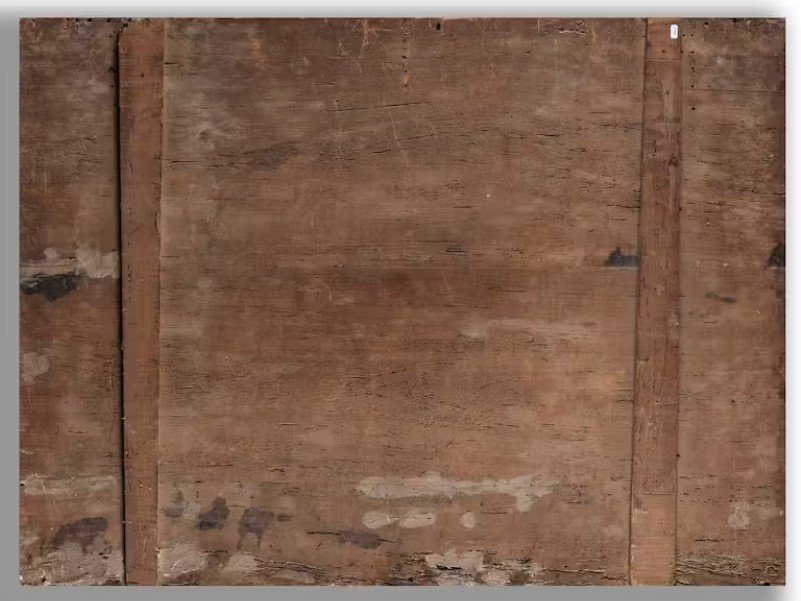 Artiste italien anonyme de la fin du XIXe siècle "L'Annonciation à Marie"-photo-4
