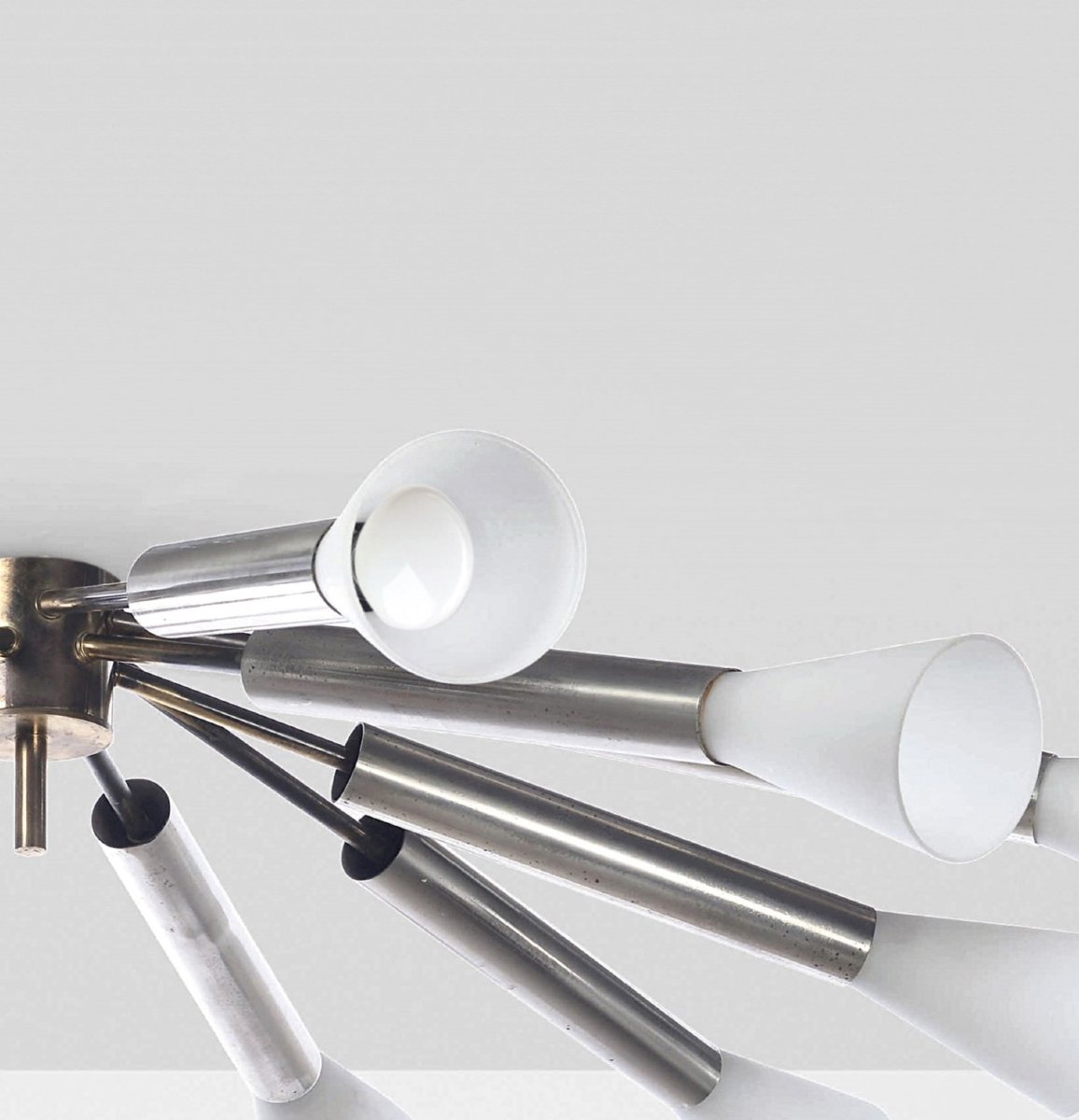 Reggiani, Ceiling Lamp, Italy, 1960s-photo-2