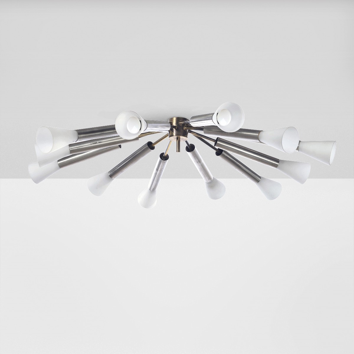 Reggiani, Ceiling Lamp, Italy, 1960s