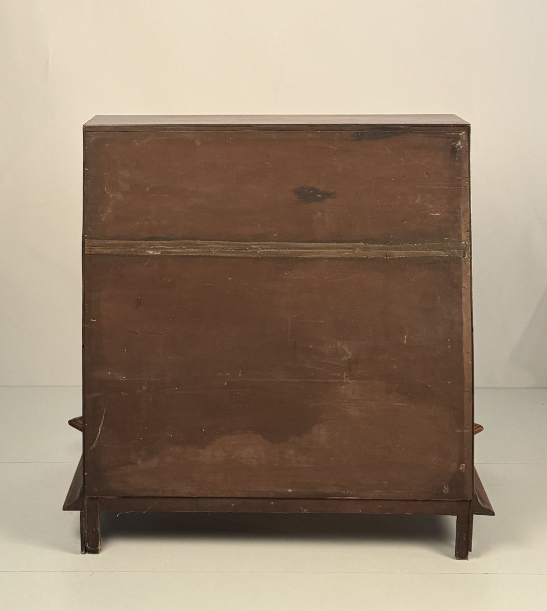 Mahogany Veneered Folding Chest Of Drawers, England, 19th Century-photo-2