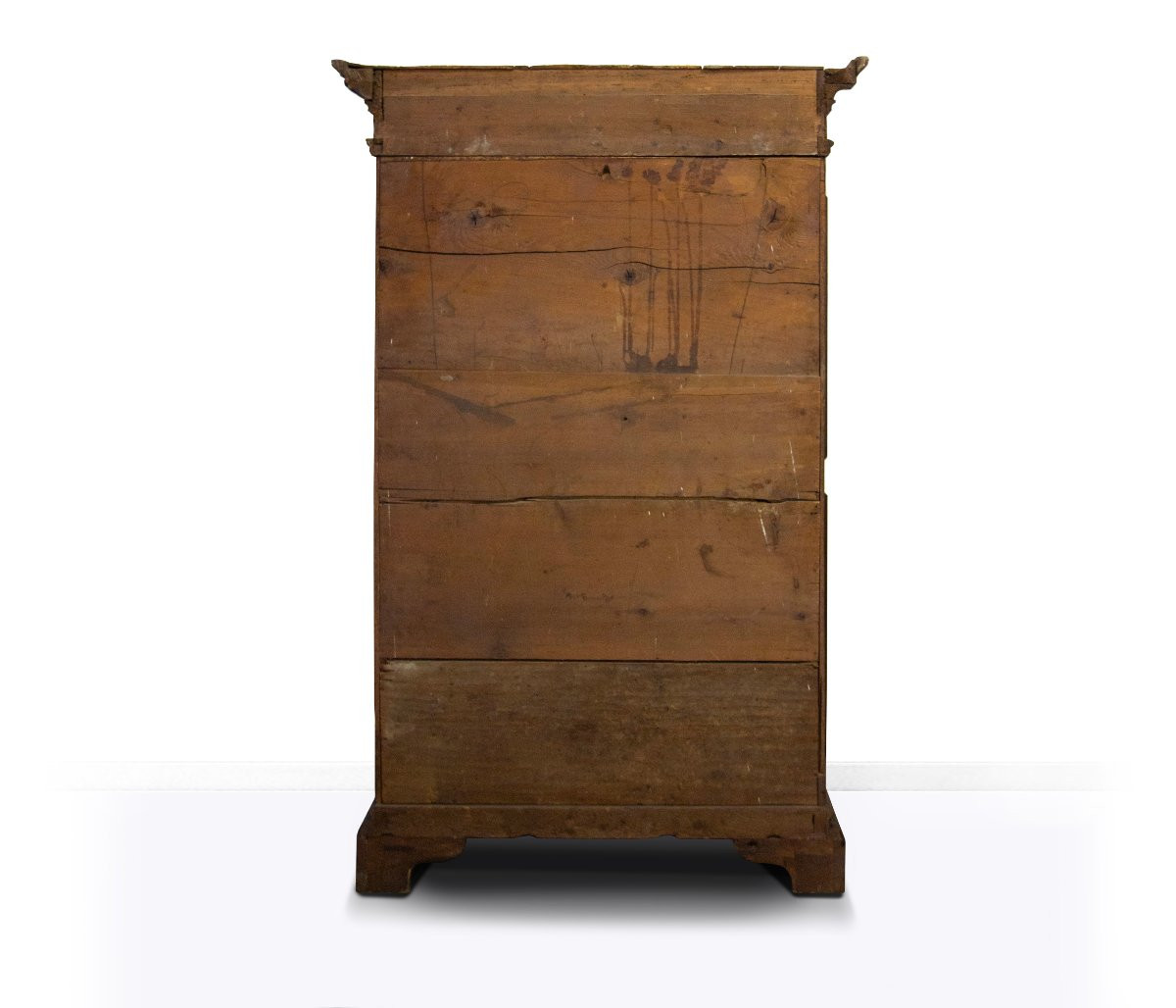 Buffet en noyer du XIXe , de style néo-Renaissance et reconstitué avec des éléments anciens-photo-1