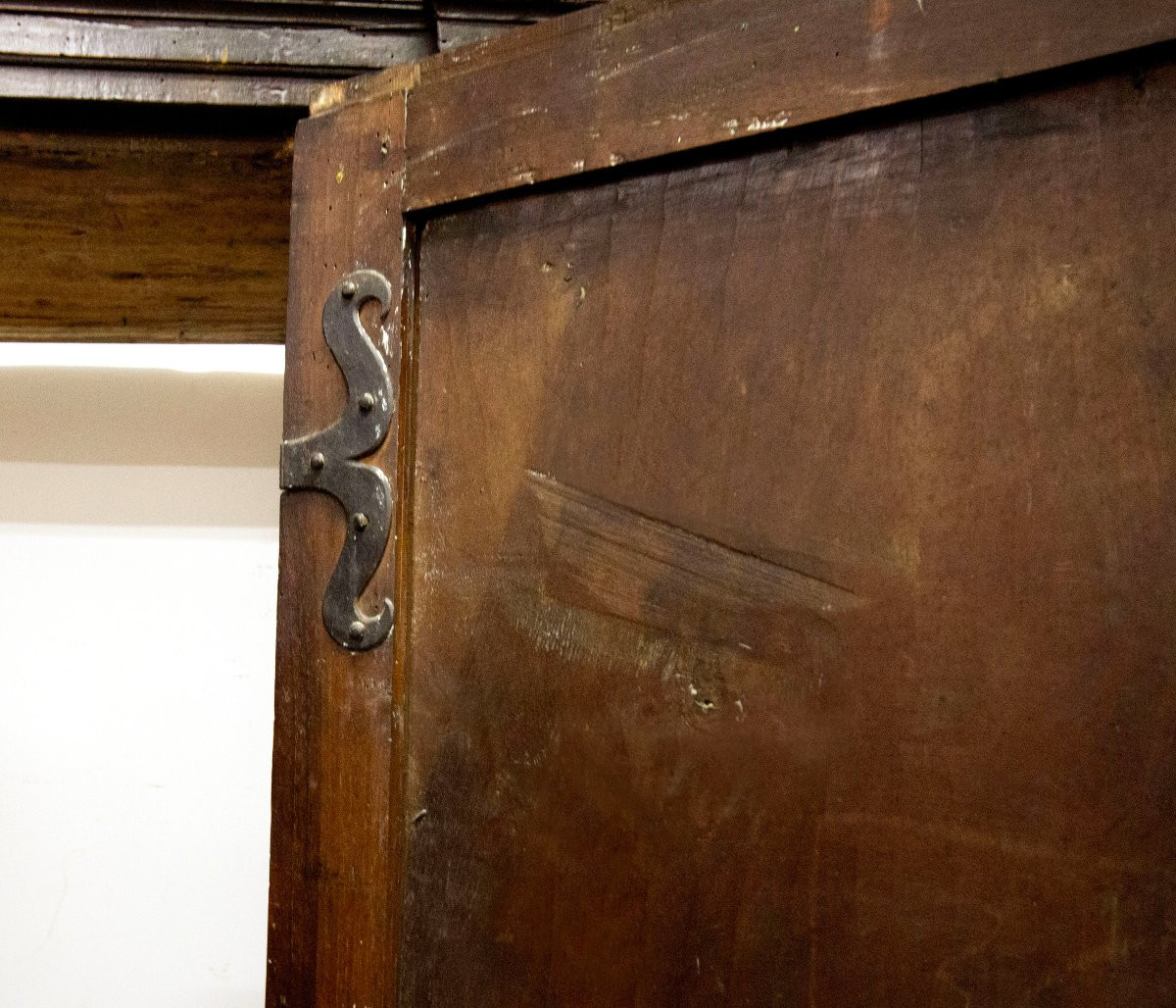 Armoire en noyer, Lombardie, XVIIe siècle-photo-2
