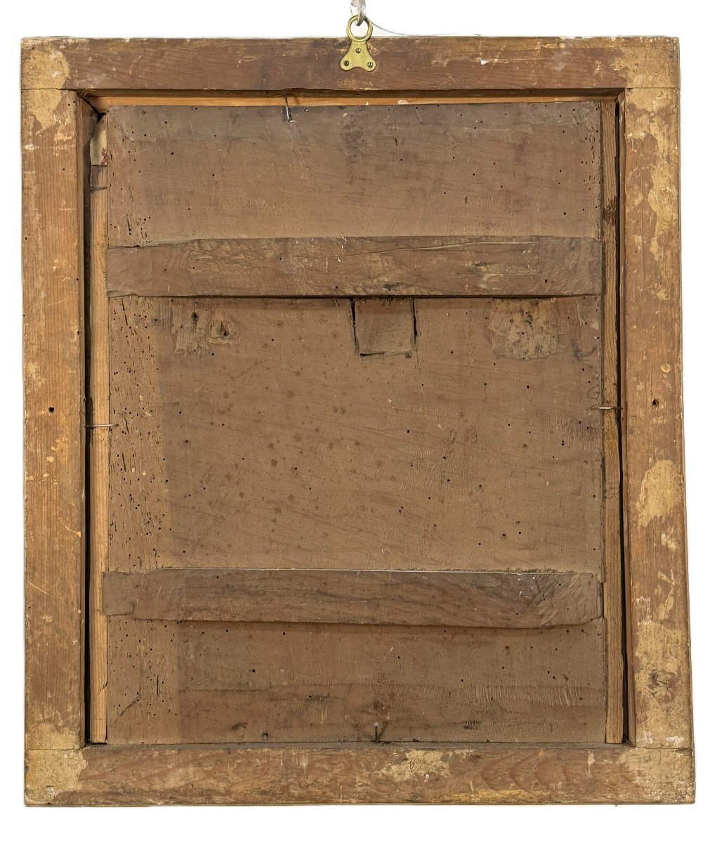 Anonyme du premier quart du XIXe siècle, "Portrait de dame"-photo-3