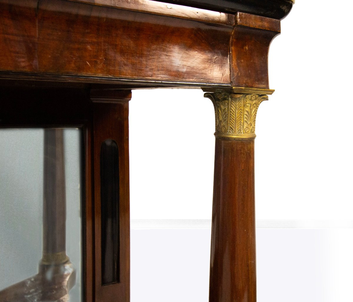 Walnut Console Table, Early 19th Century-photo-3