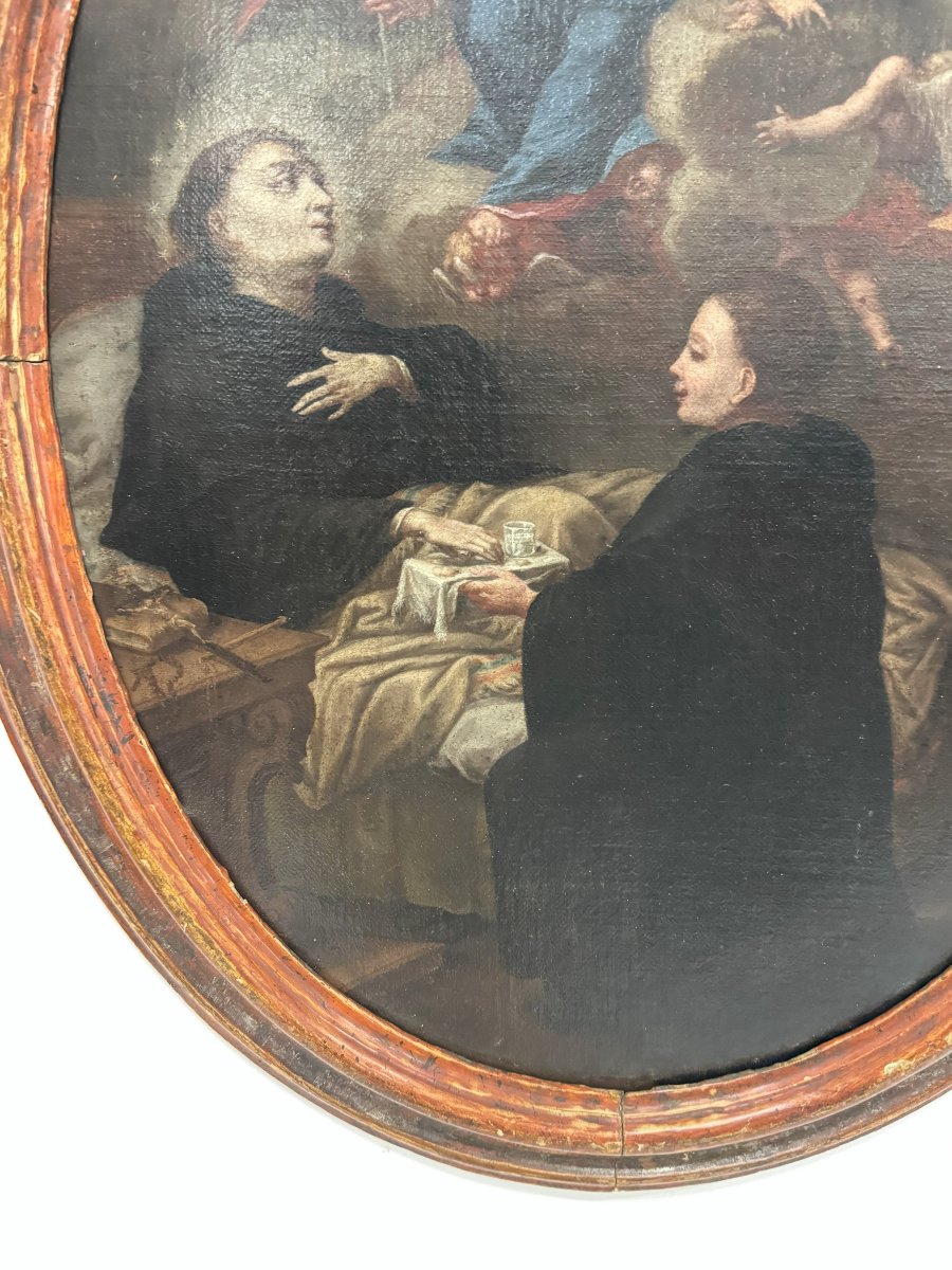 Anonyme, XVIIIe siècle, Mort d'un saint-photo-2