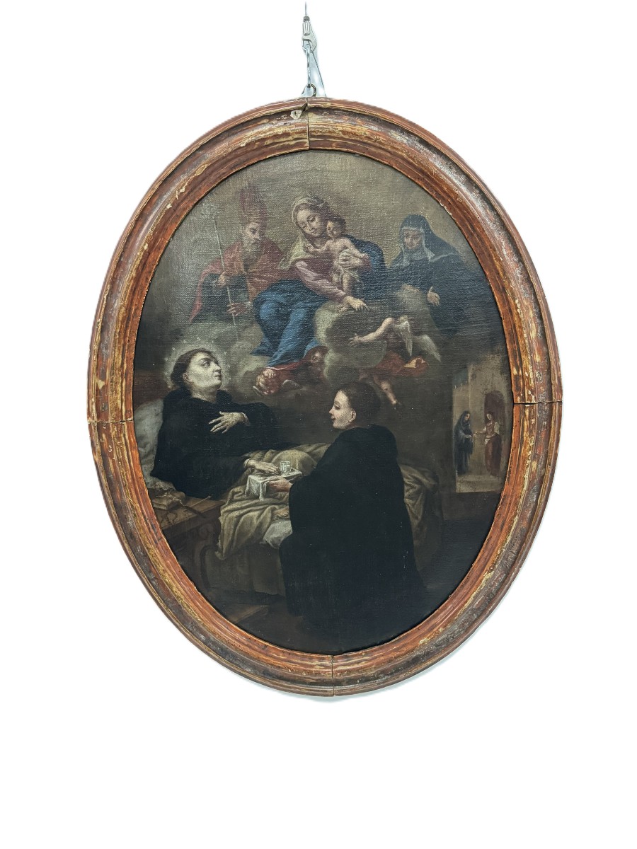 Anonyme, XVIIIe siècle, Mort d'un saint