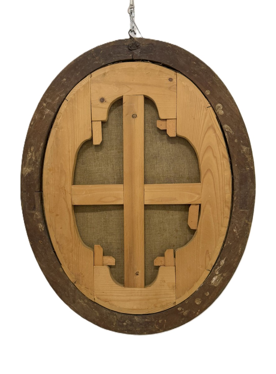 Anonyme, XVIIIe siècle, Le pape Pie V et le miracle du crucifix,  (copie d'après Muratori)-photo-1