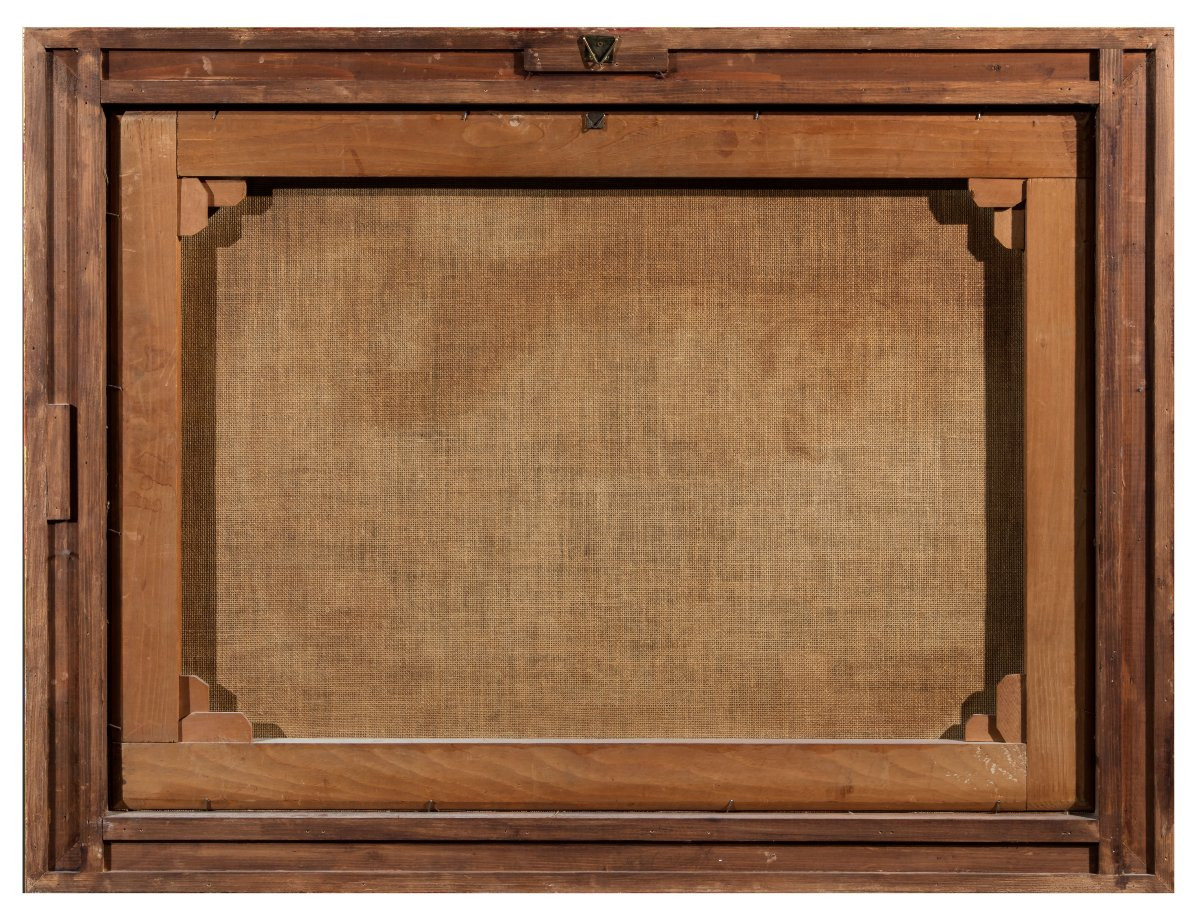 Ecole lombarde du XVIIIe/XIXe siècle A) B) "Nature morte"-photo-3