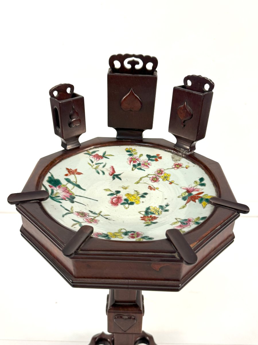 Mahogany Smoking Cupboard, China, Second Half Of The 19th Century,-photo-4