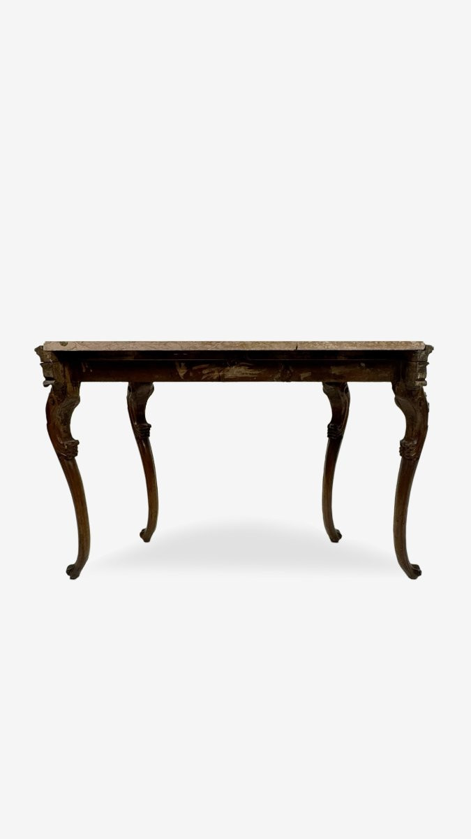 Walnut Console, Veneto, 18th Century-photo-4