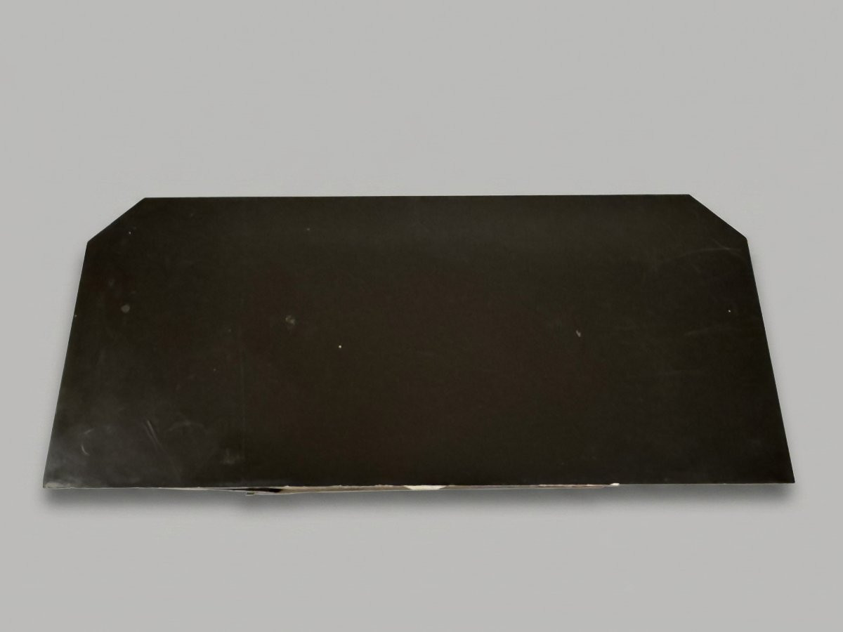 Sideboard With Tortoiseshell And Boulle-style Brass Inlay And Ebonized Wood, Late 19th Century-photo-1