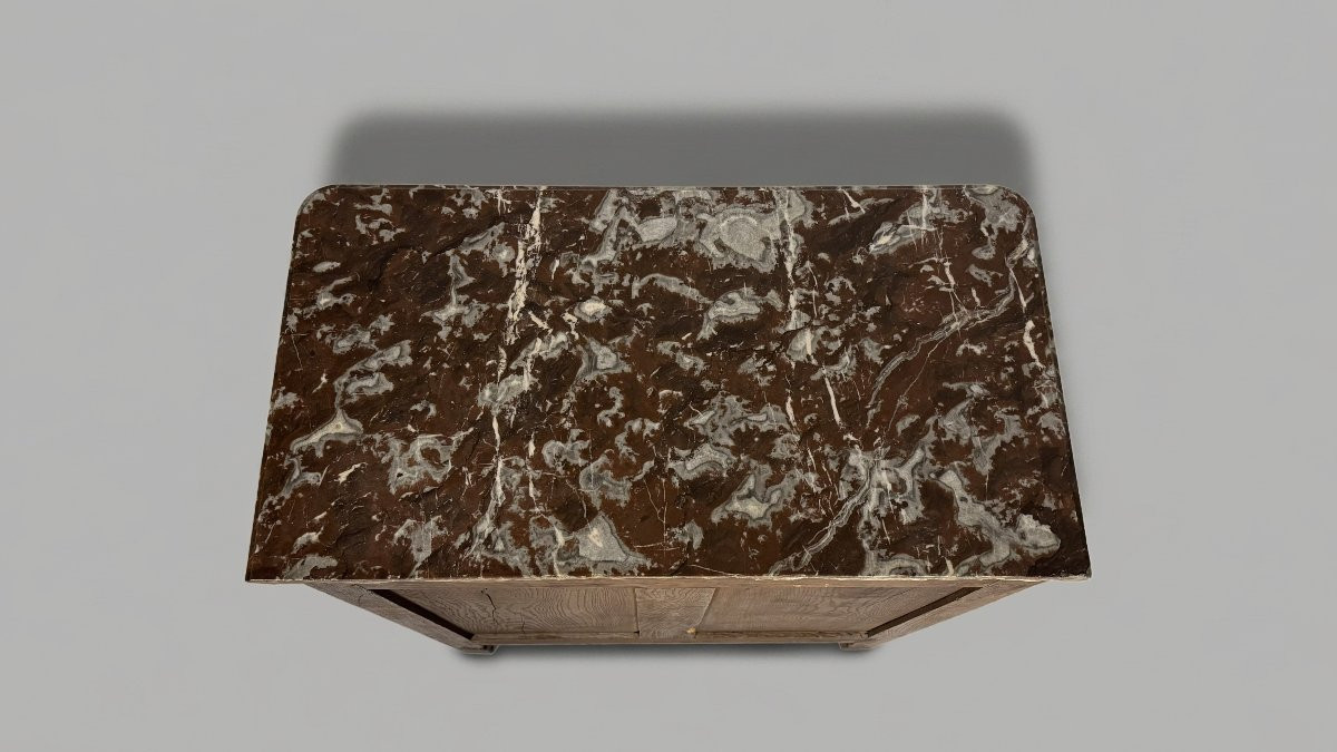 Jean Baptiste Tuart   Chest Of Drawers  – Rosewood-paneled Writing Desk, France, Late 18th Century -photo-3