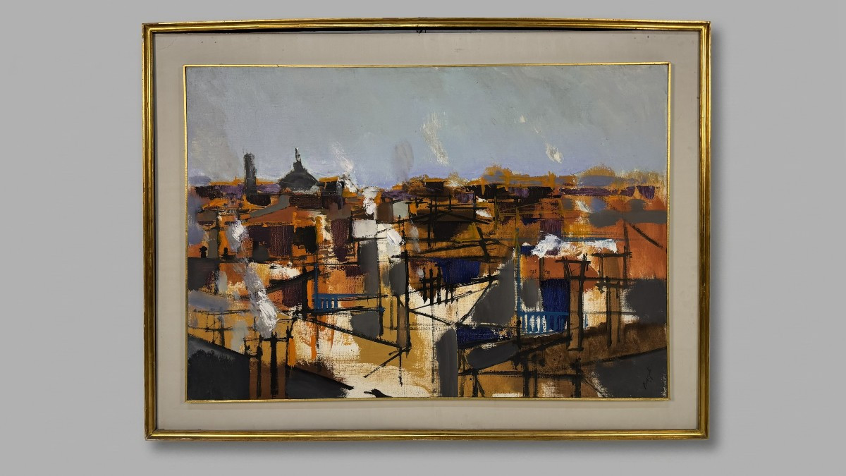 Renato Borsato (1927–2013) Roofs, 1958
